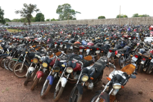 Detran-MS abre dois leilões com 131 motocicletas e sucatas aproveitáveis.