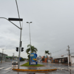 Após passagem de frente fria em MS, mesmo com chuva, calor começa a voltar na segunda (20).