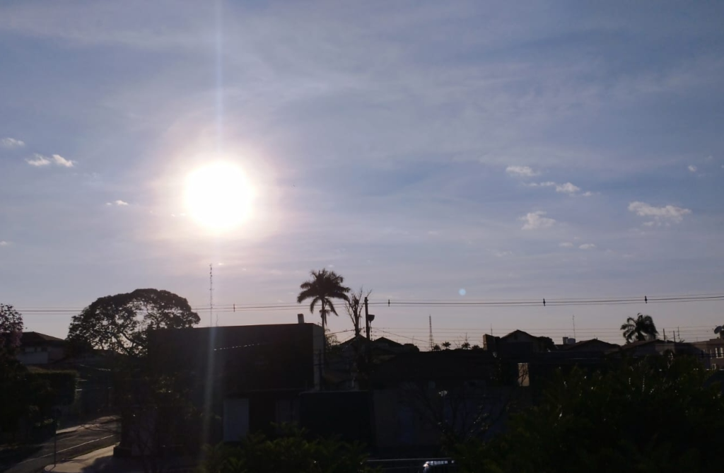 Sol e calor? Aproveite! Mínima será de 6°C em Campo Grande na sexta.