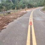 Trecho da MS-450 segue interditado para obras de manutenção na pista.