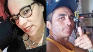 Ex-marido morre em confronto com a PM após assassinar mulher de 47 anos a facadas.