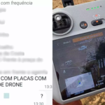 Para tentar ‘burlar’ fiscalização, motoristas divulgam lista de ruas com drones que multam em Campo Grande.